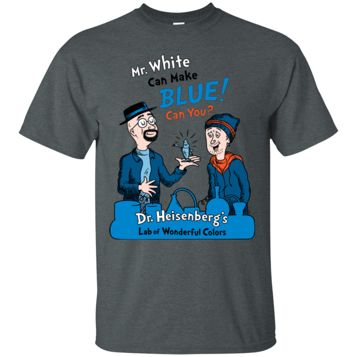 T-Shirts Dark Heather / Small Mr White T-Shirt