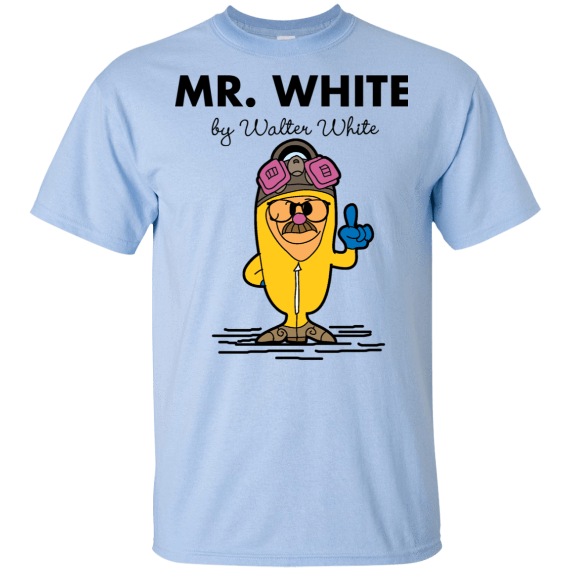 T-Shirts Light Blue / S Mr White T-Shirt