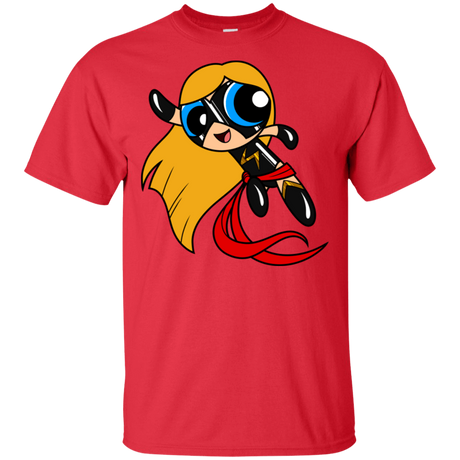 T-Shirts Red / S Ms Marvel Puff T-Shirt