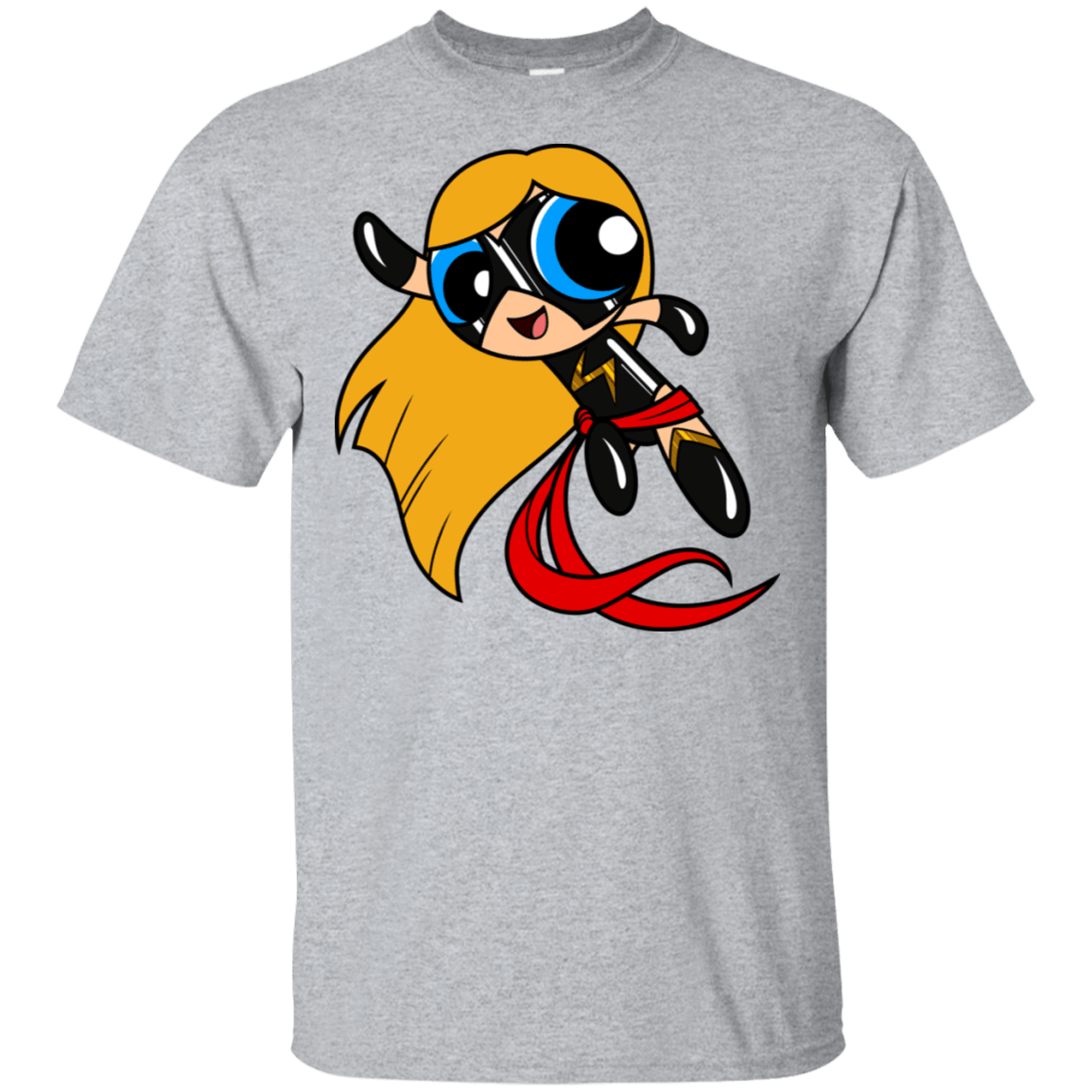 T-Shirts Sport Grey / S Ms Marvel Puff T-Shirt