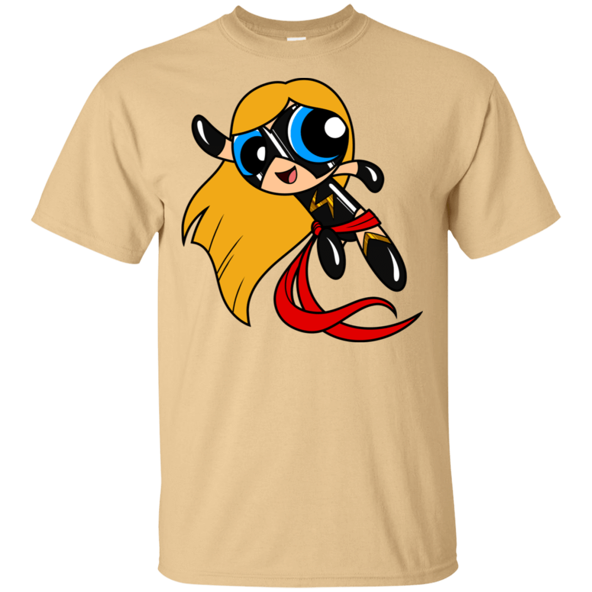 T-Shirts Vegas Gold / S Ms Marvel Puff T-Shirt