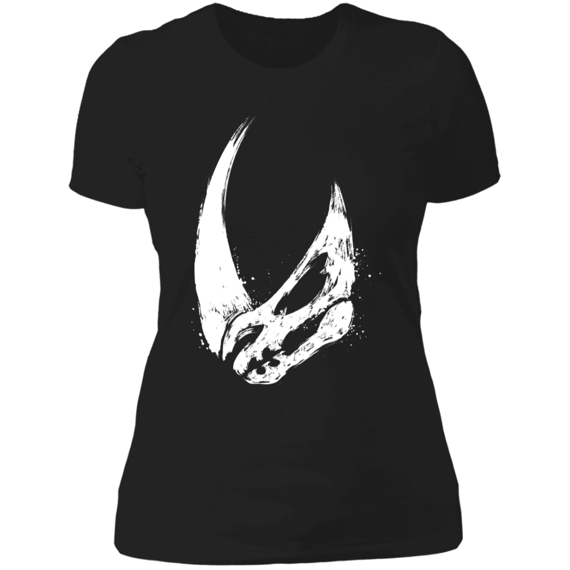 T-Shirts Black / X-Small Mudhorn Skull Women's Premium T-Shirt