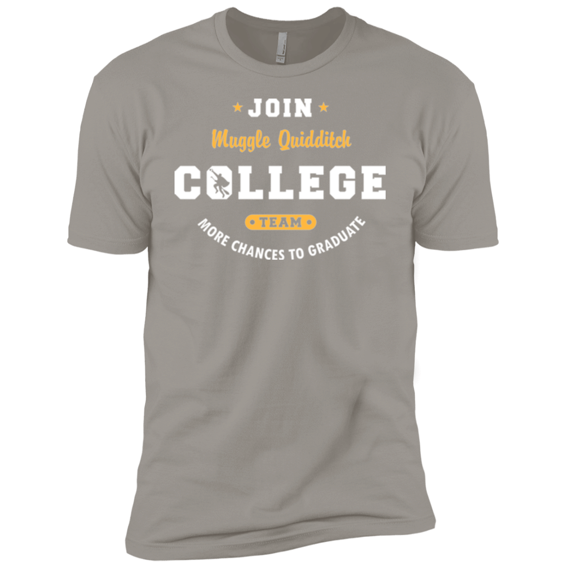 T-Shirts Light Grey / YXS Muggle Quidditch Boys Premium T-Shirt