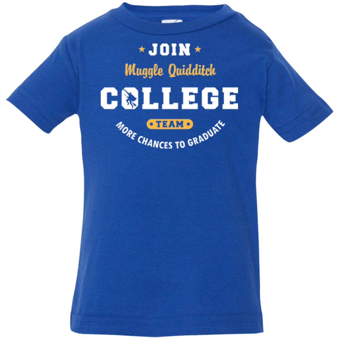 T-Shirts Royal / 6 Months Muggle Quidditch Infant Premium T-Shirt