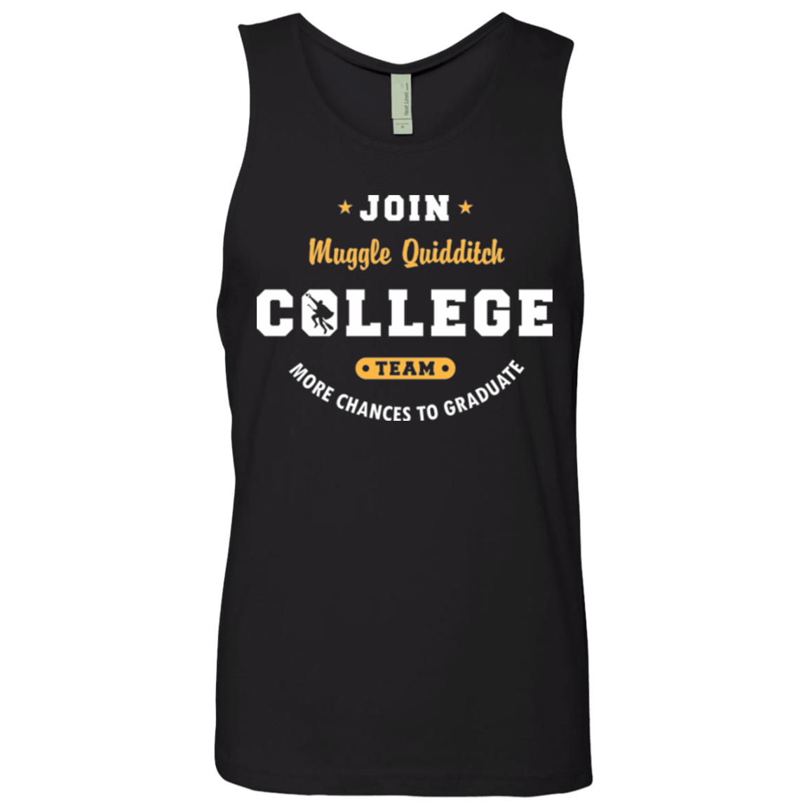 T-Shirts Black / Small Muggle Quidditch Men's Premium Tank Top