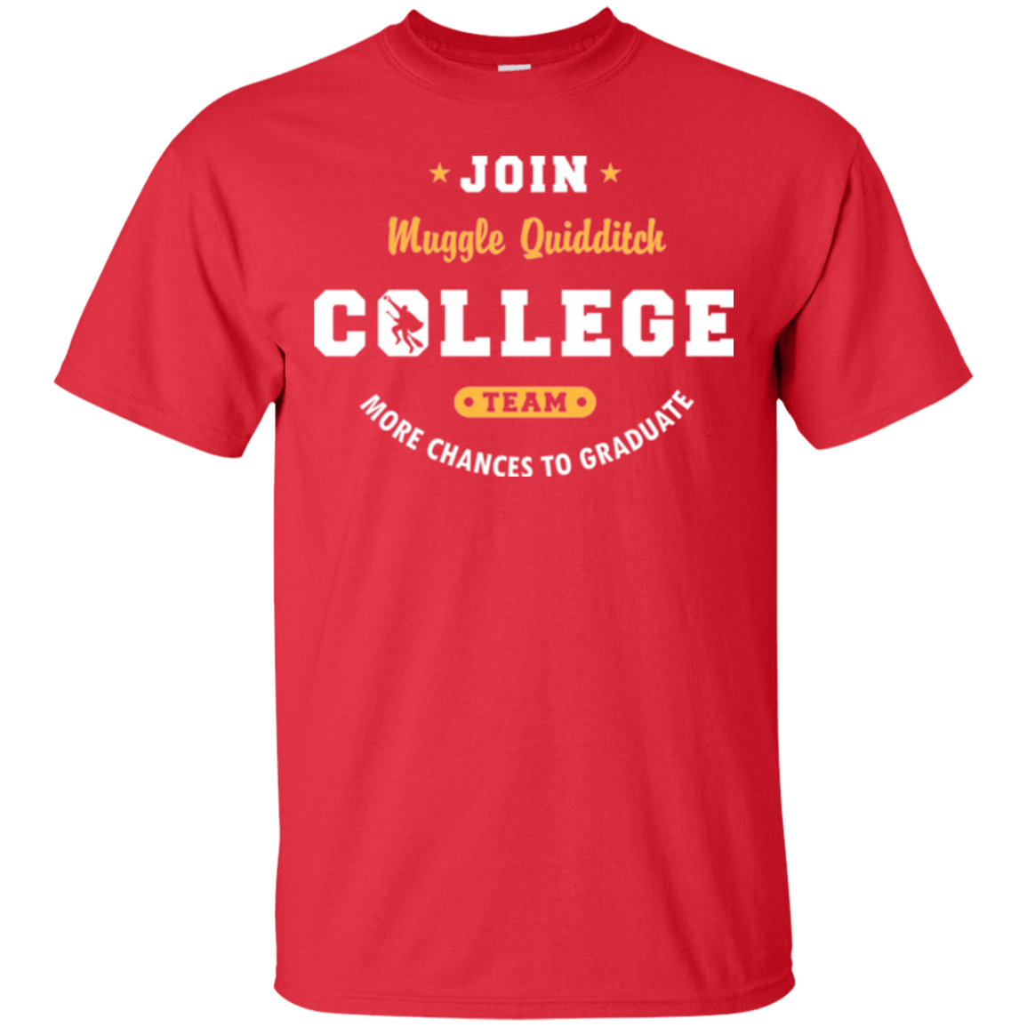 T-Shirts Red / Small Muggle Quidditch T-Shirt