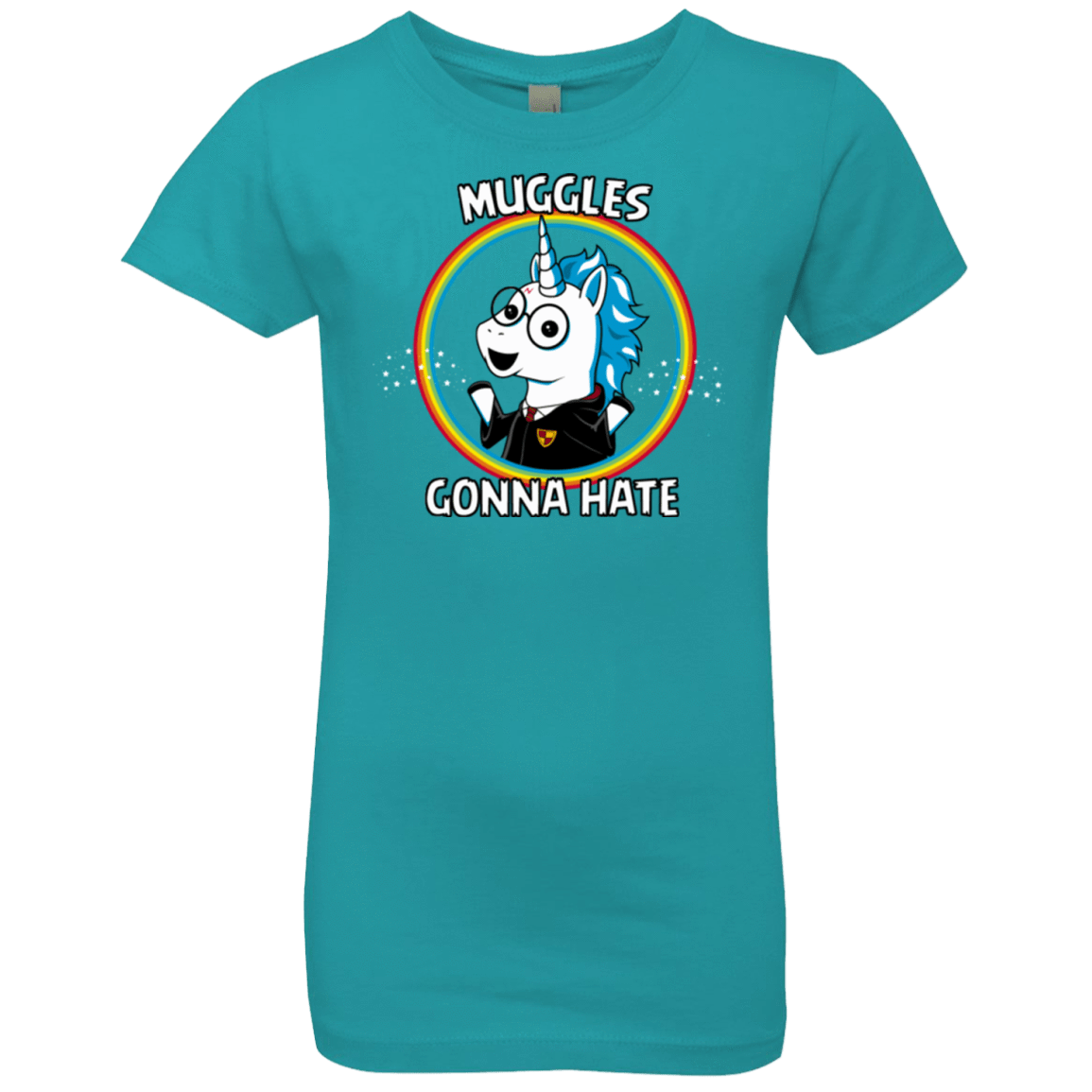 T-Shirts Tahiti Blue / YXS Muggles Gonna Hate Girls Premium T-Shirt