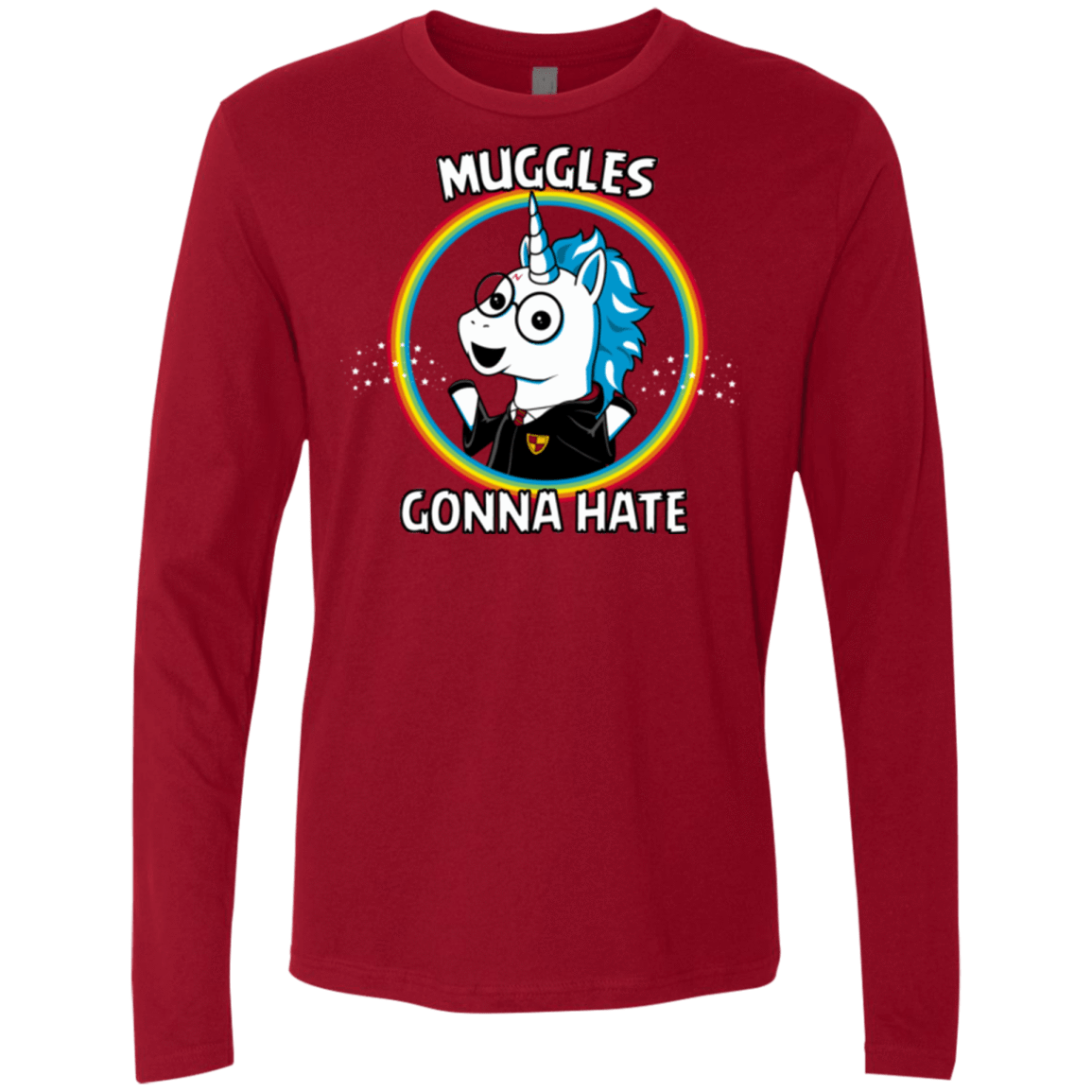 T-Shirts Cardinal / Small Muggles Gonna Hate Men's Premium Long Sleeve