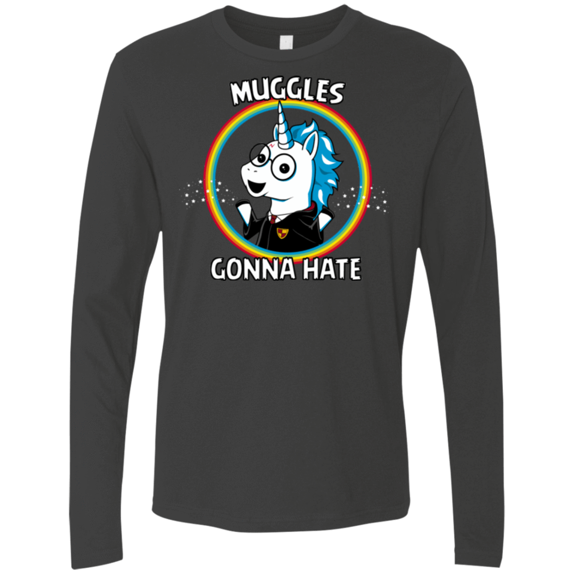 T-Shirts Heavy Metal / Small Muggles Gonna Hate Men's Premium Long Sleeve