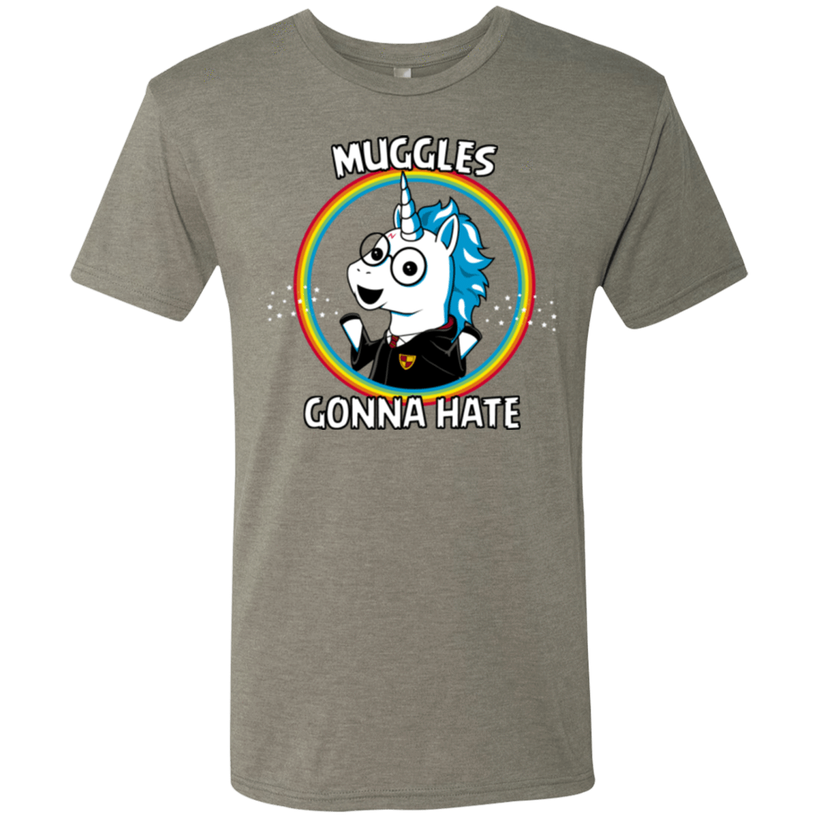 T-Shirts Venetian Grey / Small Muggles Gonna Hate Men's Triblend T-Shirt
