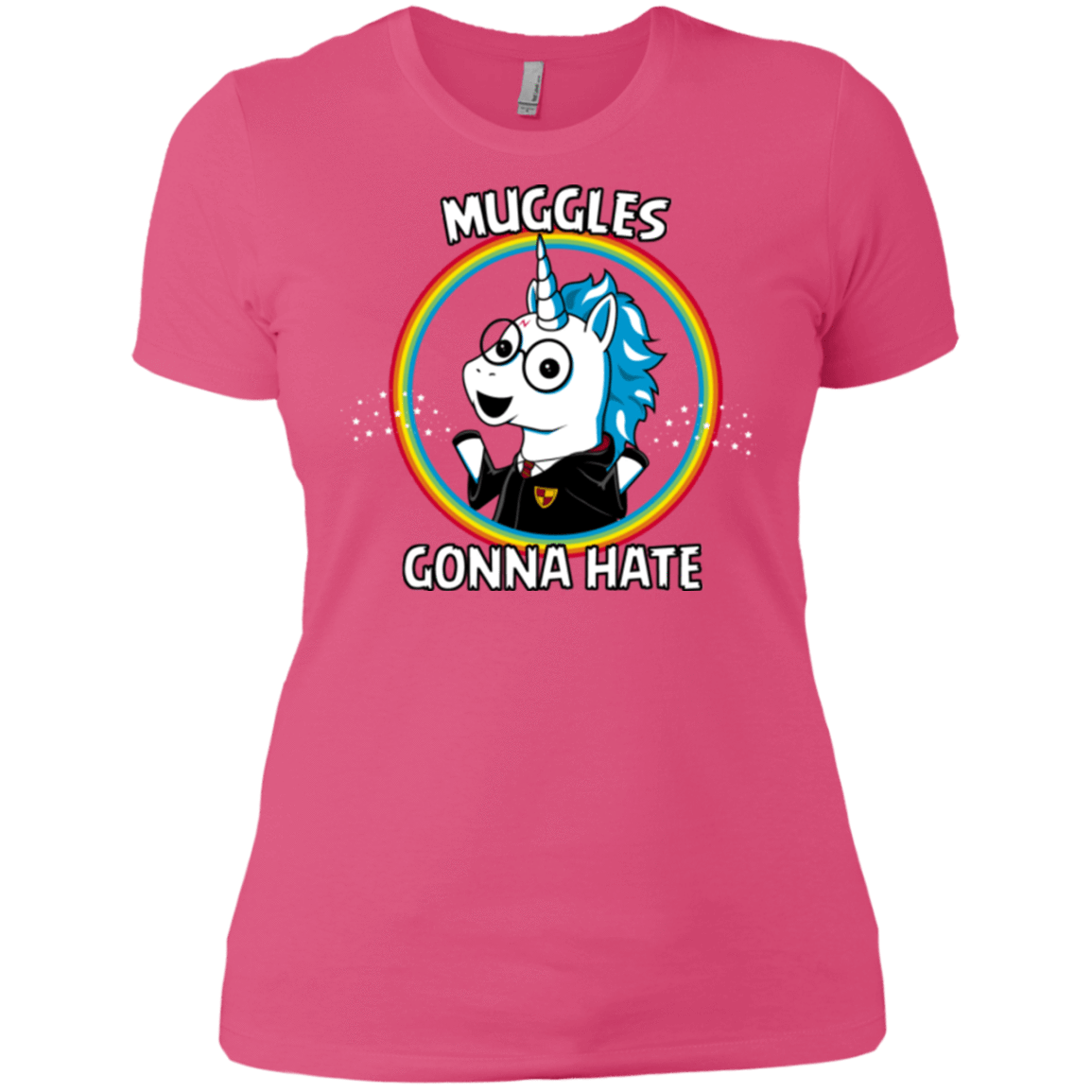 T-Shirts Hot Pink / X-Small Muggles Gonna Hate Women's Premium T-Shirt
