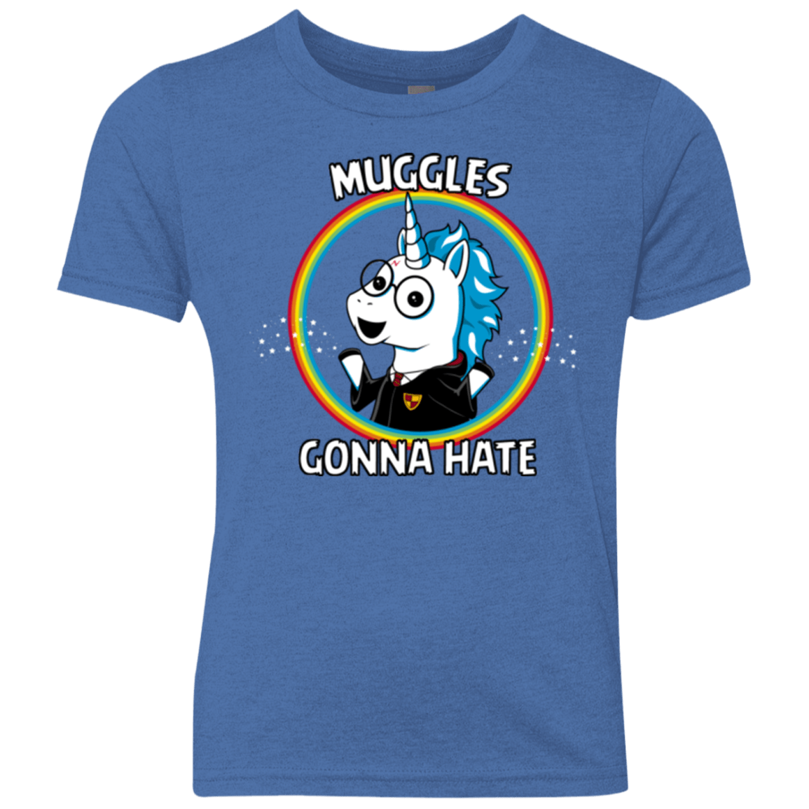 T-Shirts Vintage Royal / YXS Muggles Gonna Hate Youth Triblend T-Shirt