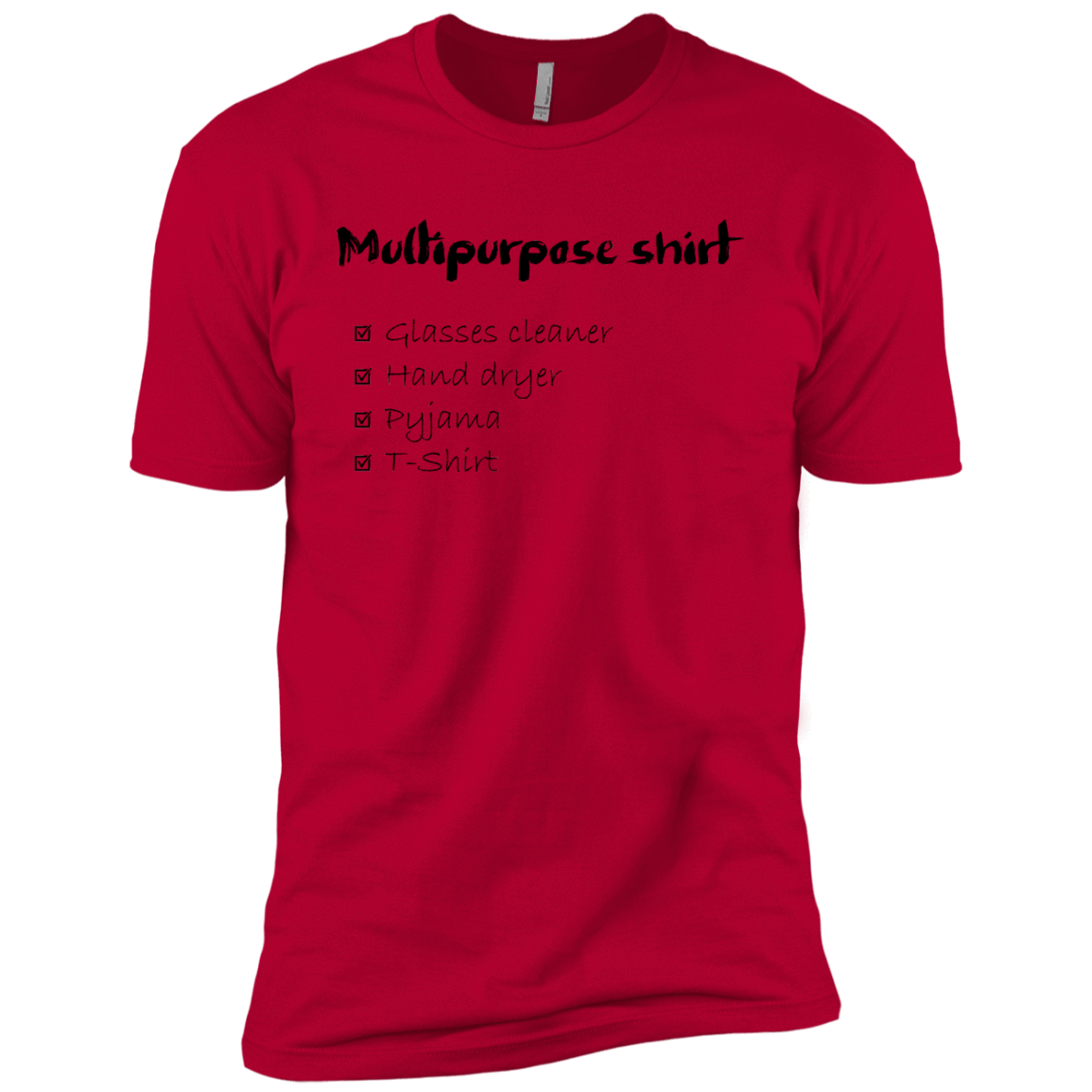 T-Shirts Red / YXS Multipurpose Shirt Boys Premium T-Shirt