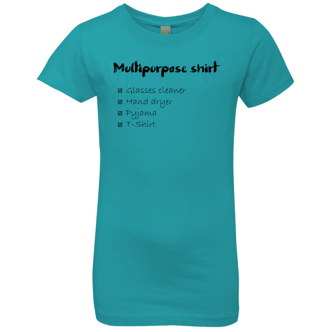 T-Shirts Tahiti Blue / YXS Multipurpose Shirt Girls Premium T-Shirt