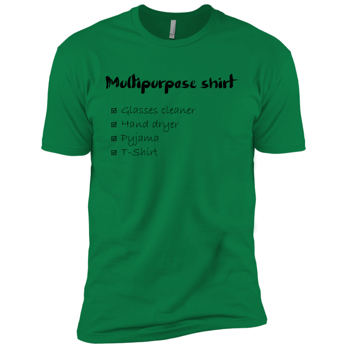 T-Shirts Kelly Green / X-Small Multipurpose Shirt Men's Premium T-Shirt