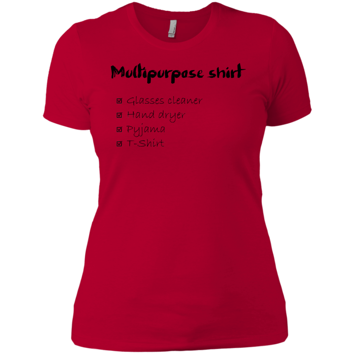 T-Shirts Red / X-Small Multipurpose Shirt Women's Premium T-Shirt