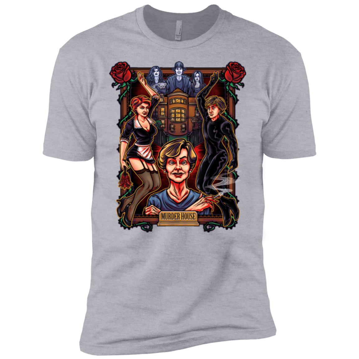T-Shirts Heather Grey / X-Small Murder House Men's Premium T-Shirt