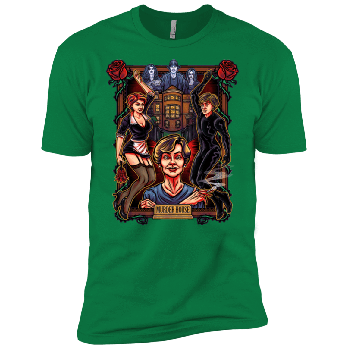 T-Shirts Kelly Green / X-Small Murder House Men's Premium T-Shirt