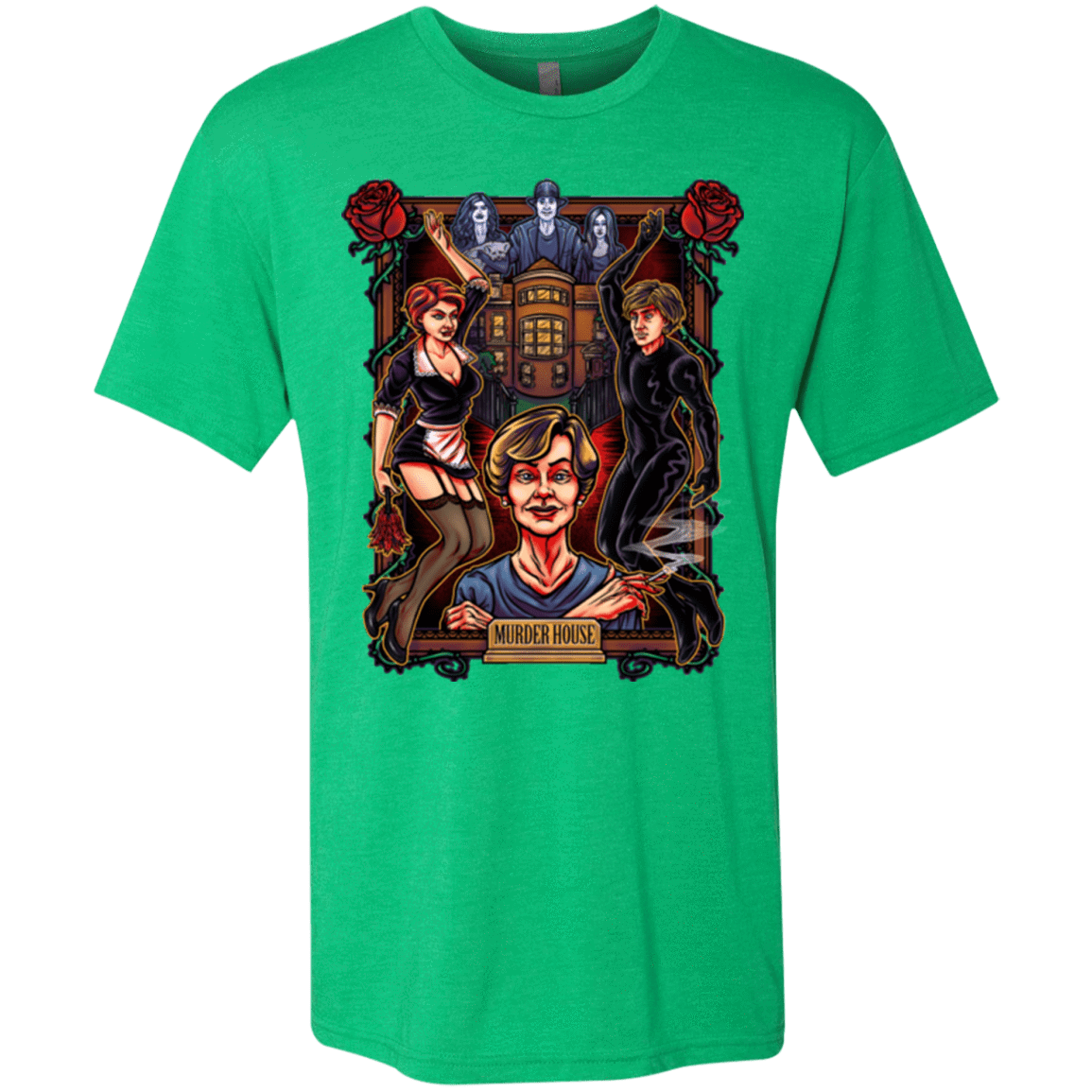 T-Shirts Envy / Small Murder House Men's Triblend T-Shirt