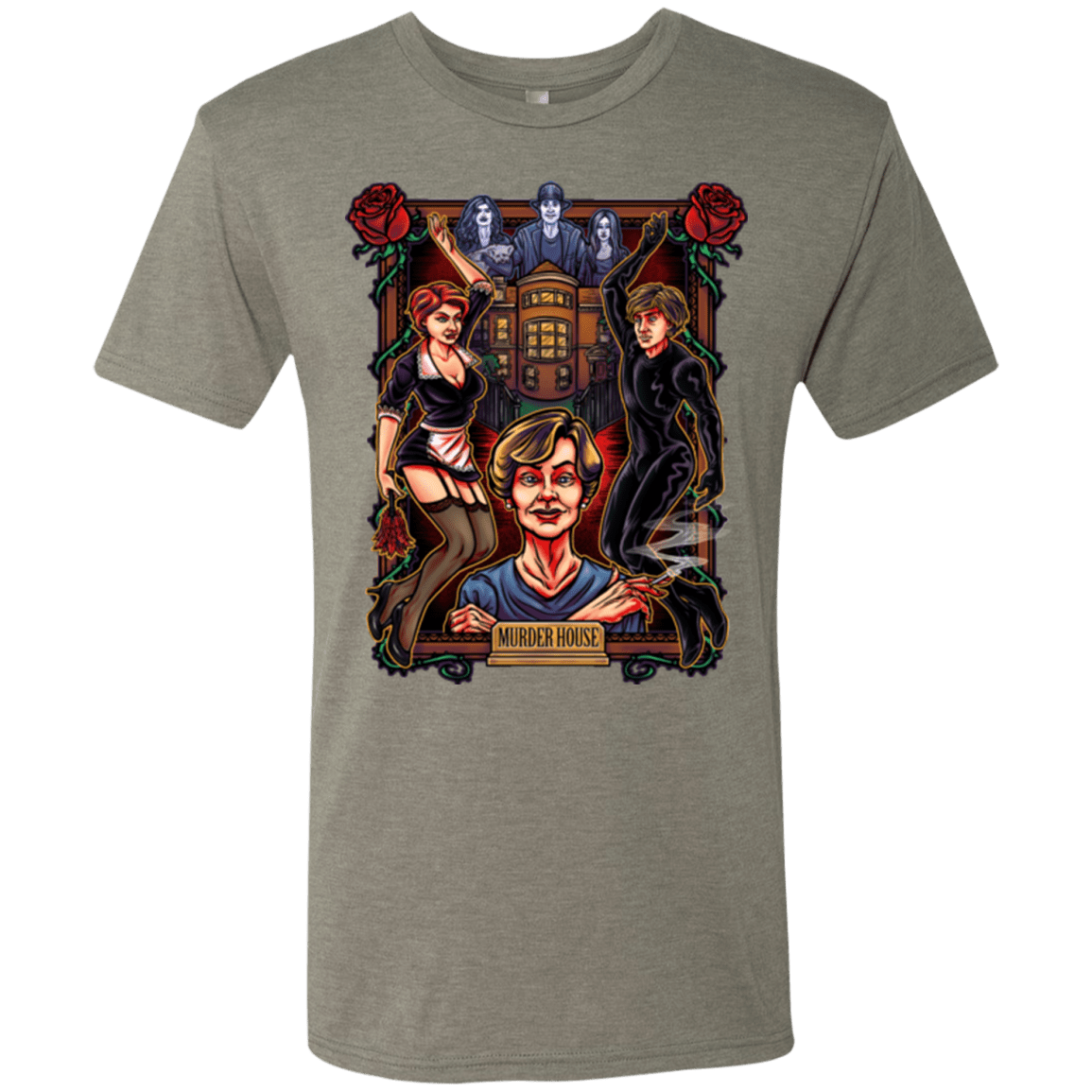 T-Shirts Venetian Grey / Small Murder House Men's Triblend T-Shirt