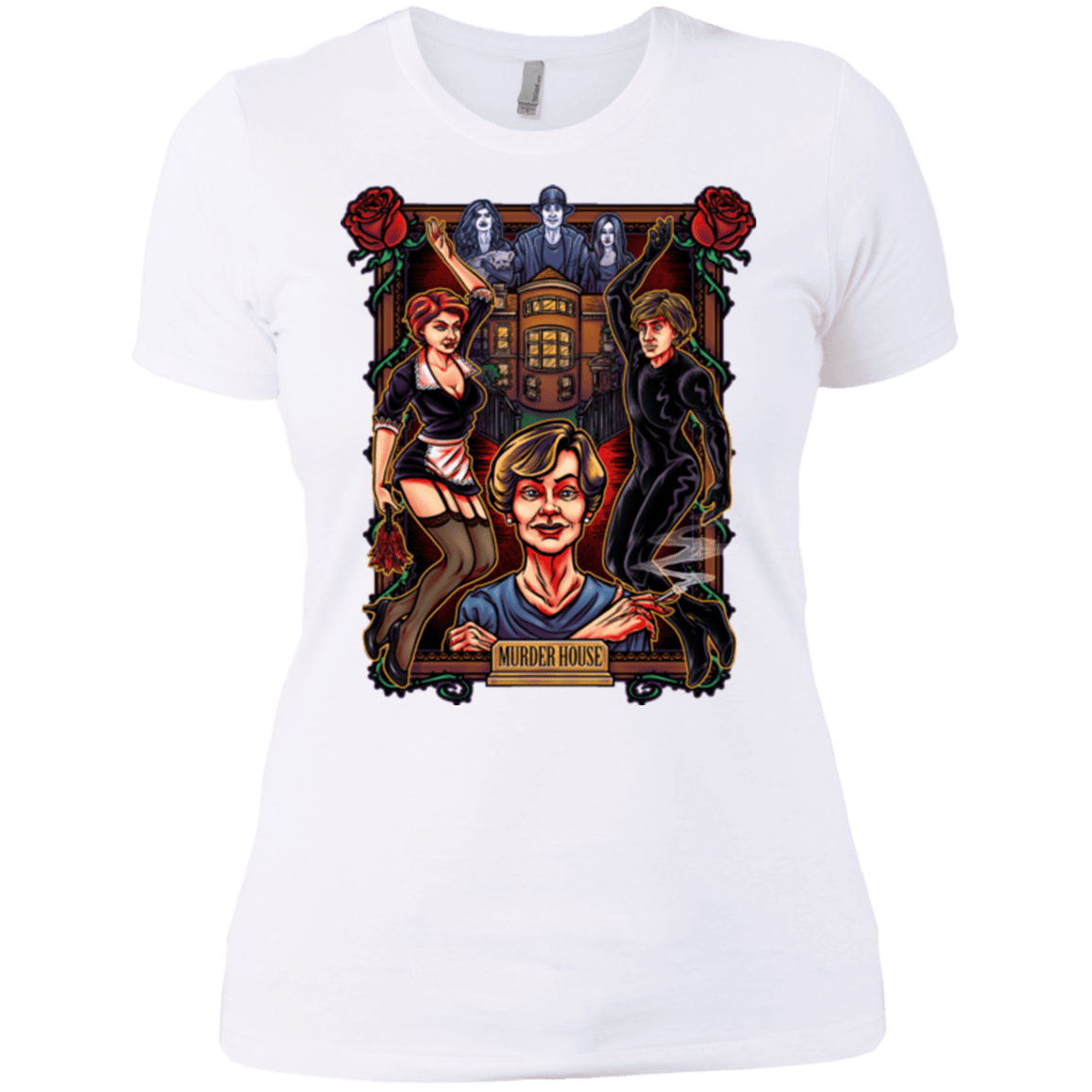T-Shirts White / X-Small Murder House Women's Premium T-Shirt