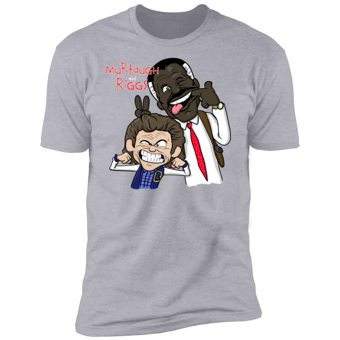 T-Shirts Heather Grey / S Murtaugh and Riggs Men's Premium T-Shirt