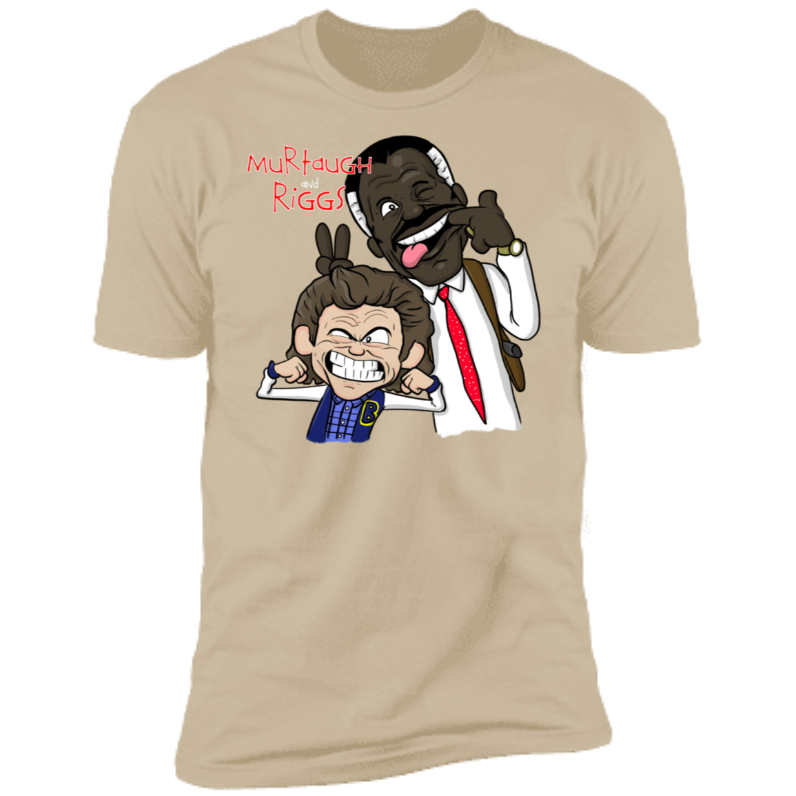 T-Shirts Sand / S Murtaugh and Riggs Men's Premium T-Shirt