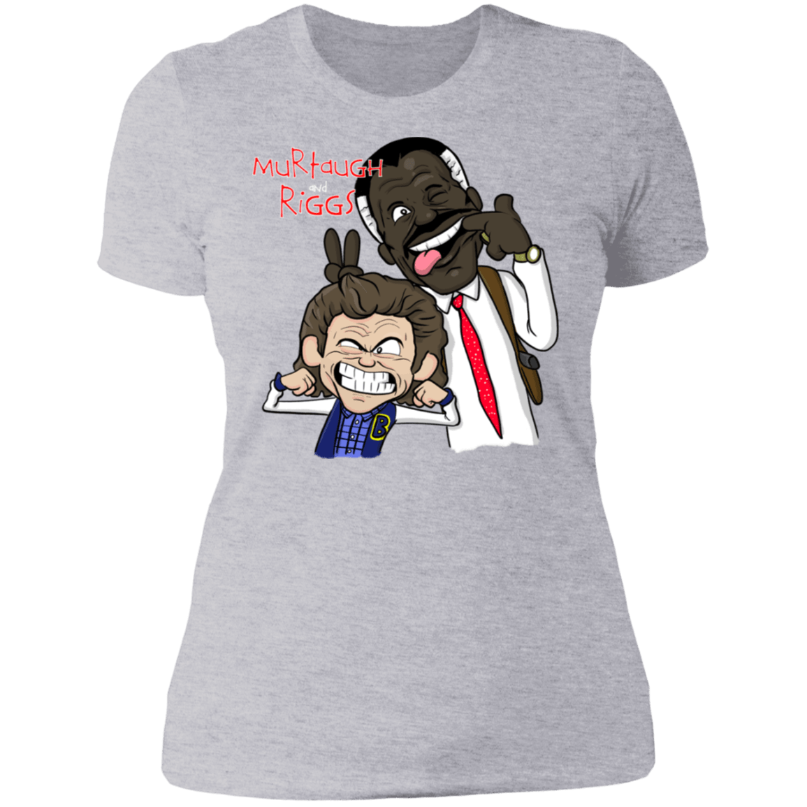 T-Shirts Heather Grey / S Murtaugh and Riggs Women's Premium T-Shirt