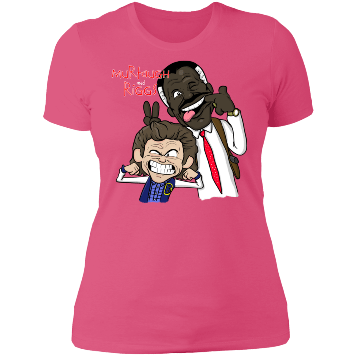 T-Shirts Hot Pink / S Murtaugh and Riggs Women's Premium T-Shirt