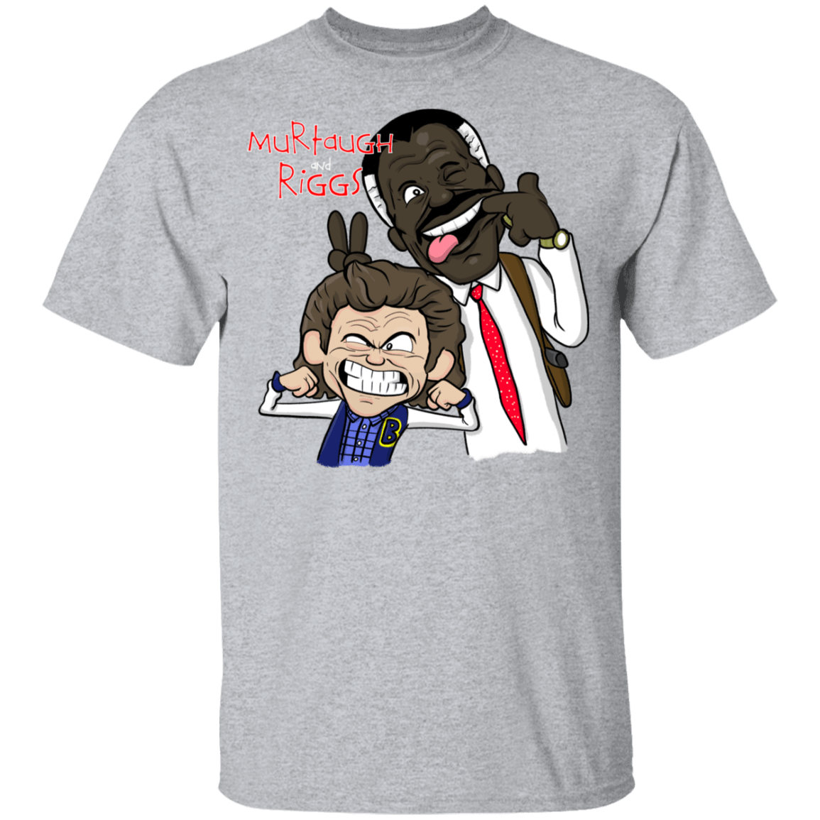 T-Shirts Sport Grey / YXS Murtaugh and Riggs Youth T-Shirt