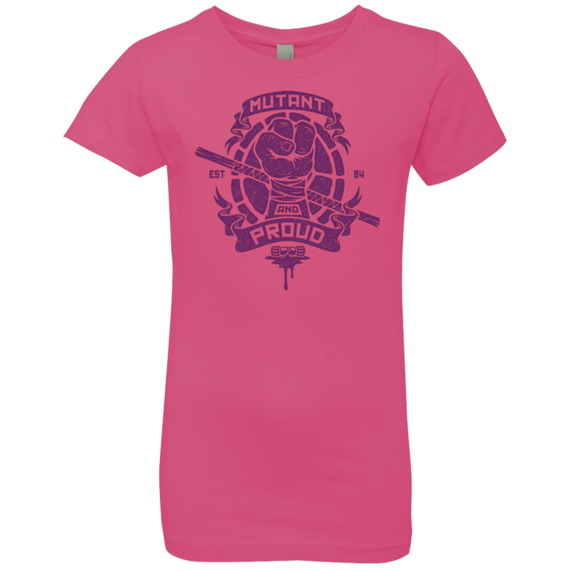 T-Shirts Hot Pink / YXS Mutant and Proud Donny Girls Premium T-Shirt