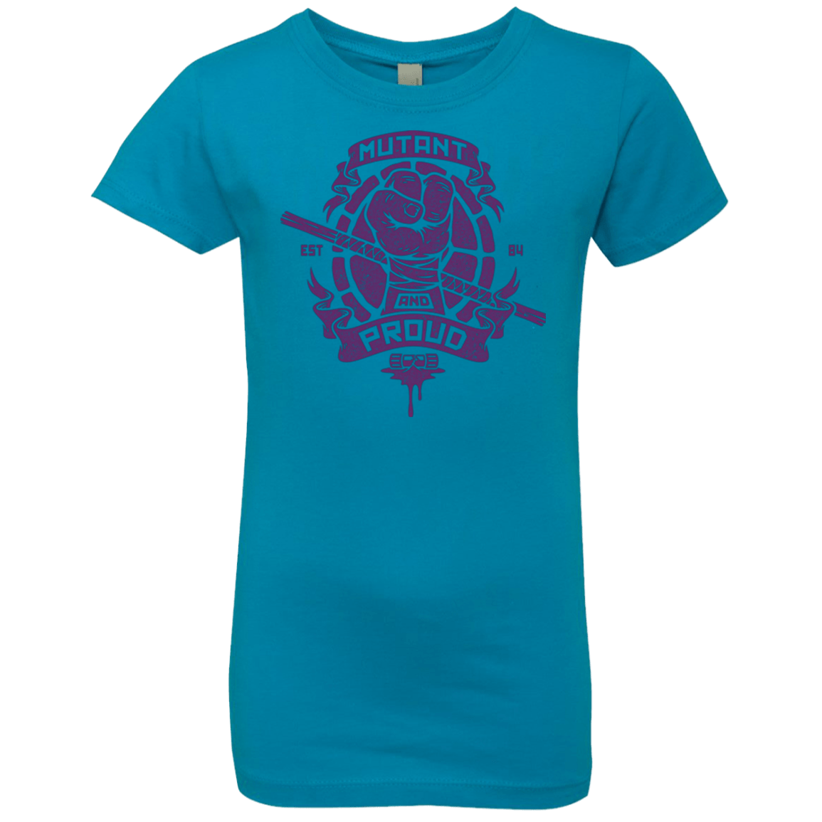 T-Shirts Turquoise / YXS Mutant and Proud Donny Girls Premium T-Shirt