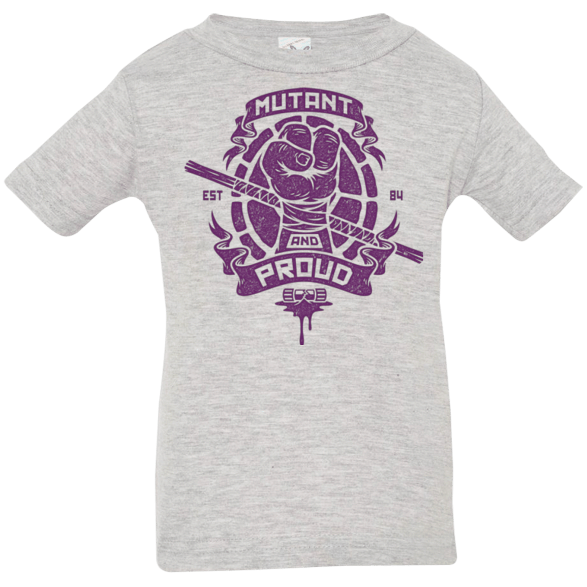 T-Shirts Heather / 6 Months Mutant and Proud Donny Infant PremiumT-Shirt