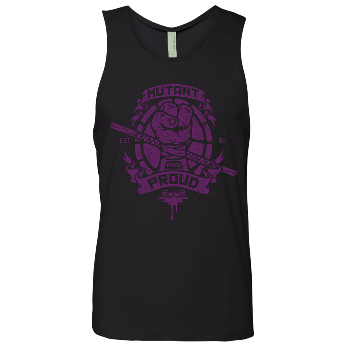 T-Shirts Black / Small Mutant and Proud Donny Men's Premium Tank Top