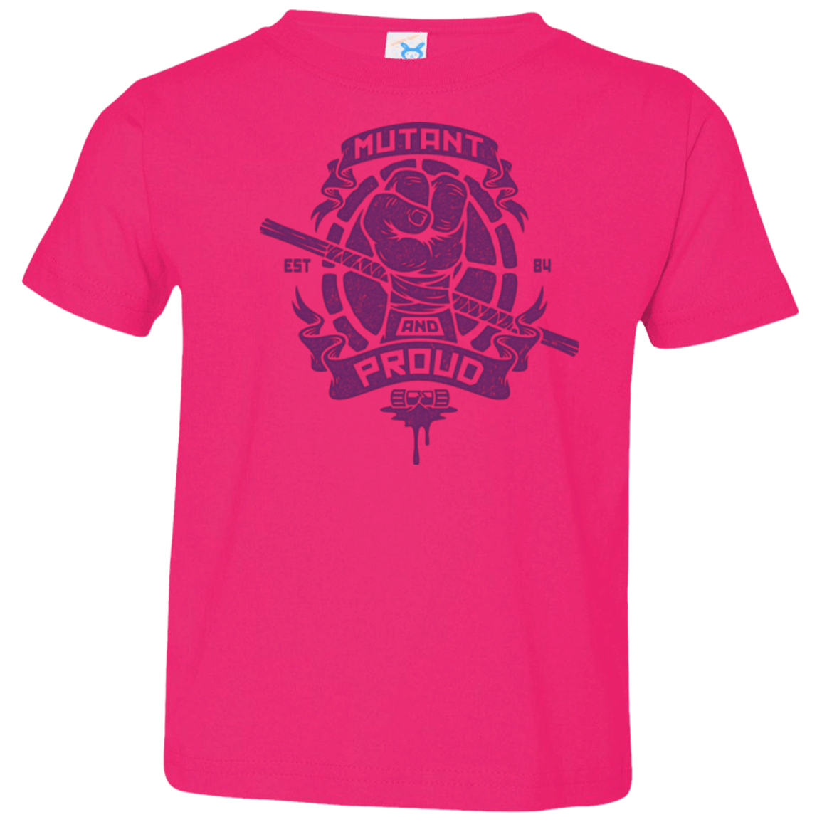 T-Shirts Hot Pink / 2T Mutant and Proud Donny Toddler Premium T-Shirt