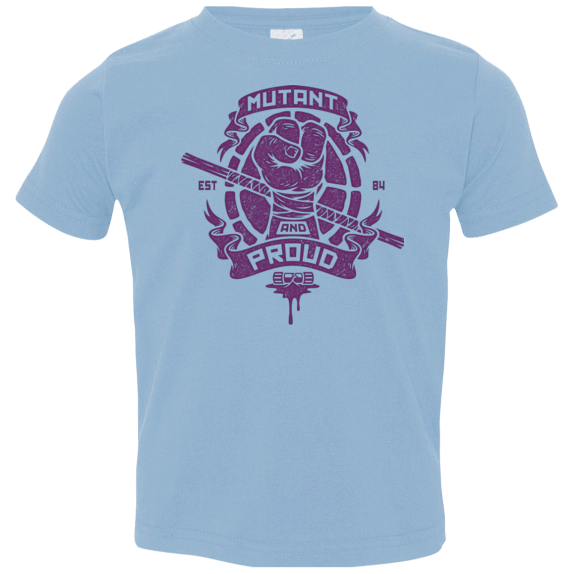 T-Shirts Light Blue / 2T Mutant and Proud Donny Toddler Premium T-Shirt