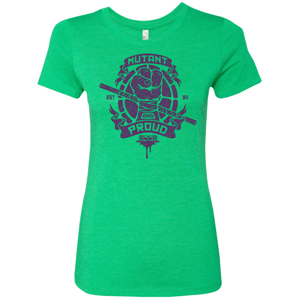 T-Shirts Envy / Small Mutant and Proud Donny Women's Triblend T-Shirt