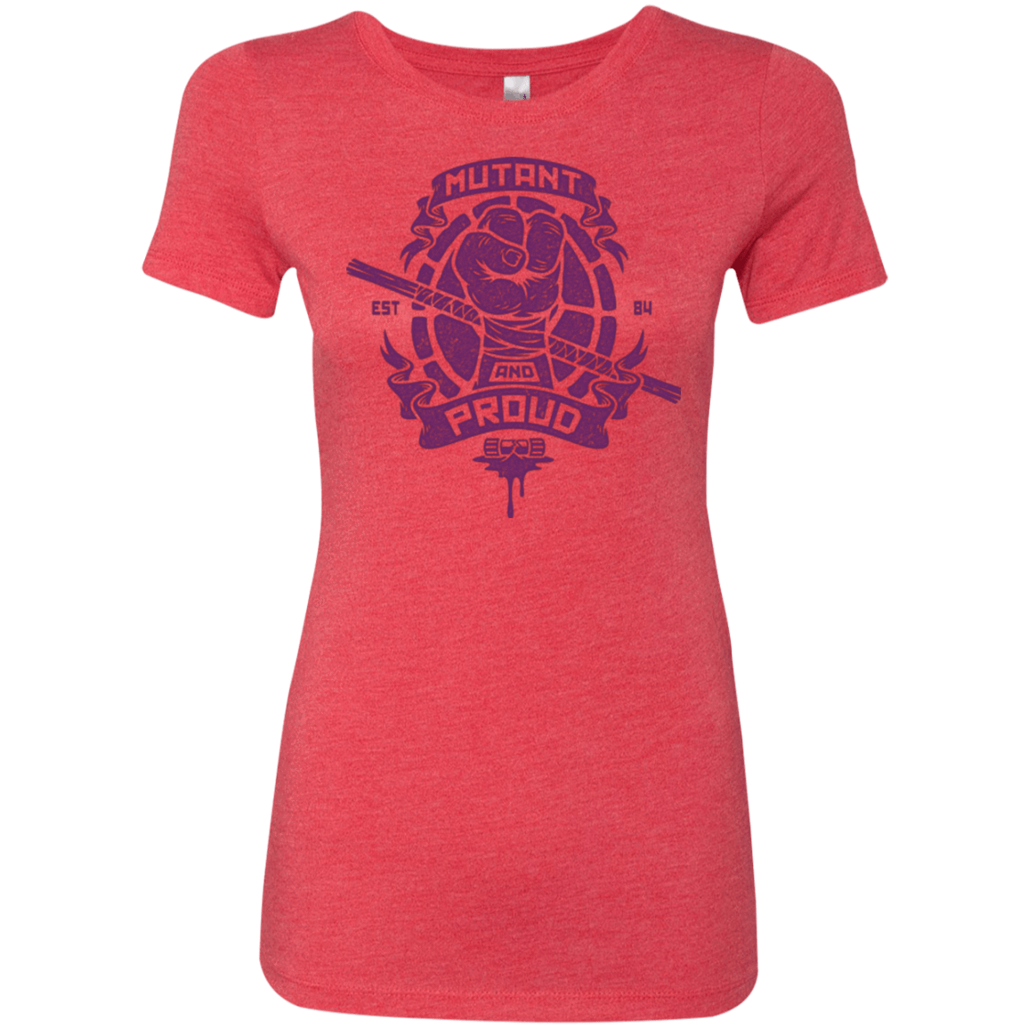 T-Shirts Vintage Red / Small Mutant and Proud Donny Women's Triblend T-Shirt