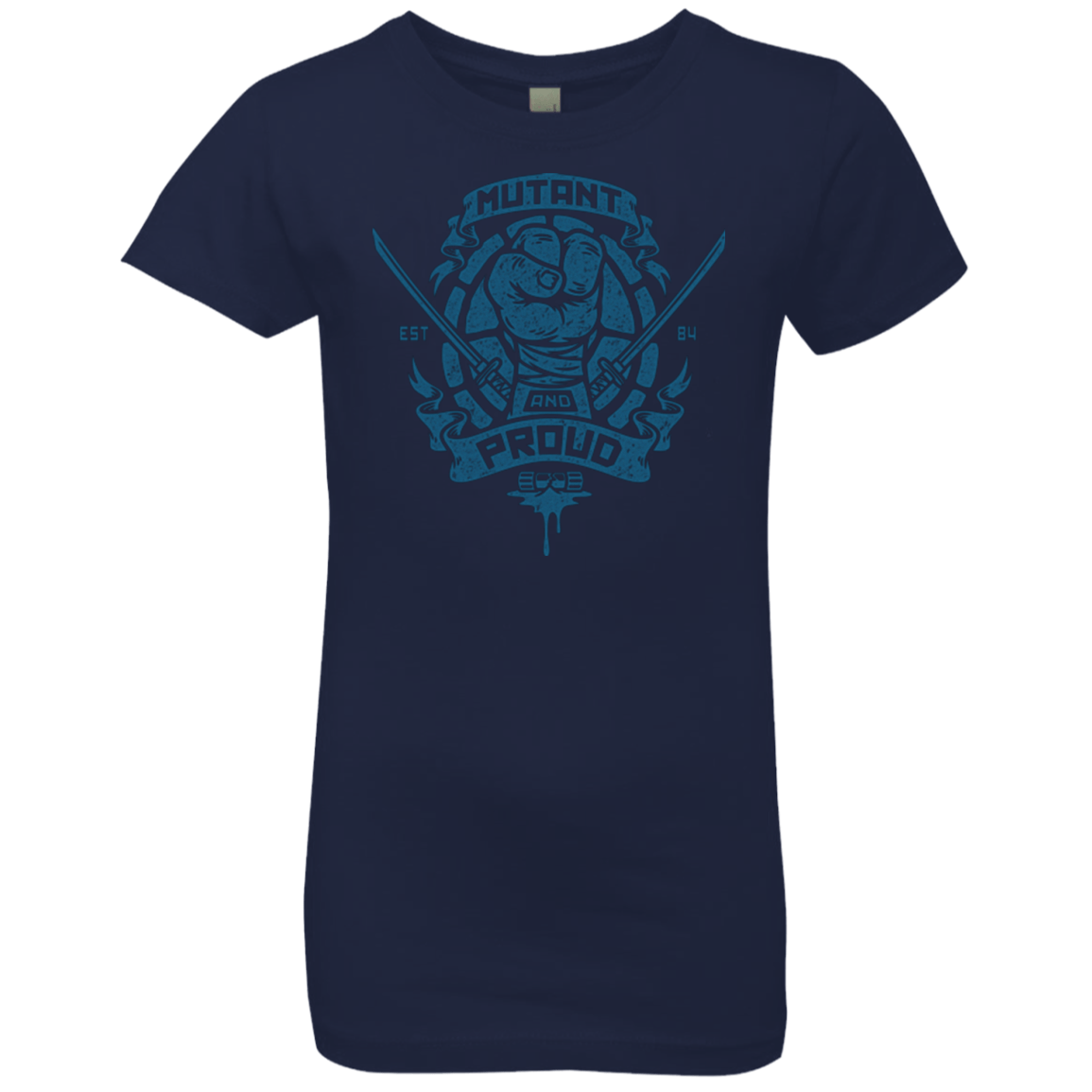 T-Shirts Midnight Navy / YXS Mutant and Proud Leo Girls Premium T-Shirt
