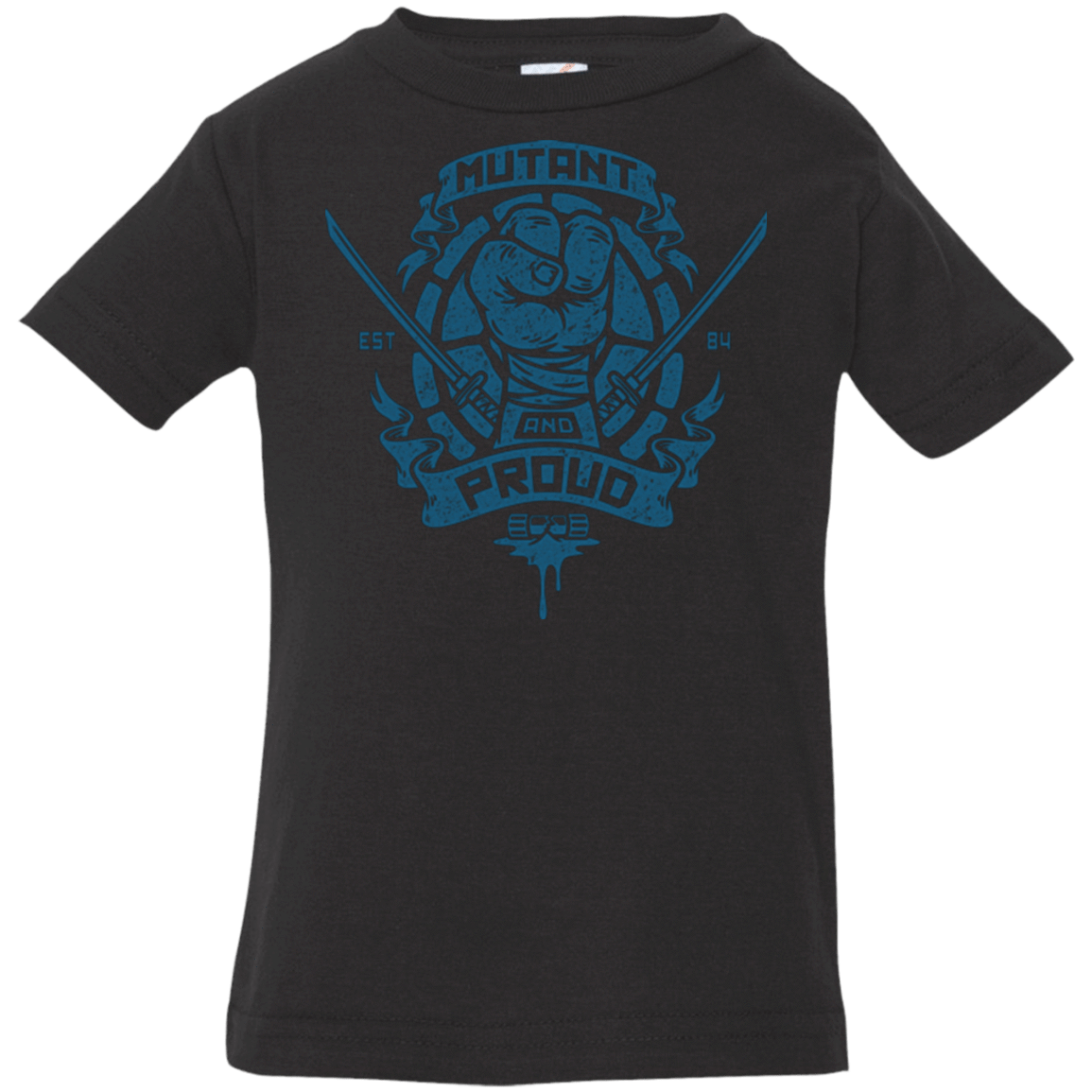 T-Shirts Black / 6 Months Mutant and Proud Leo Infant PremiumT-Shirt