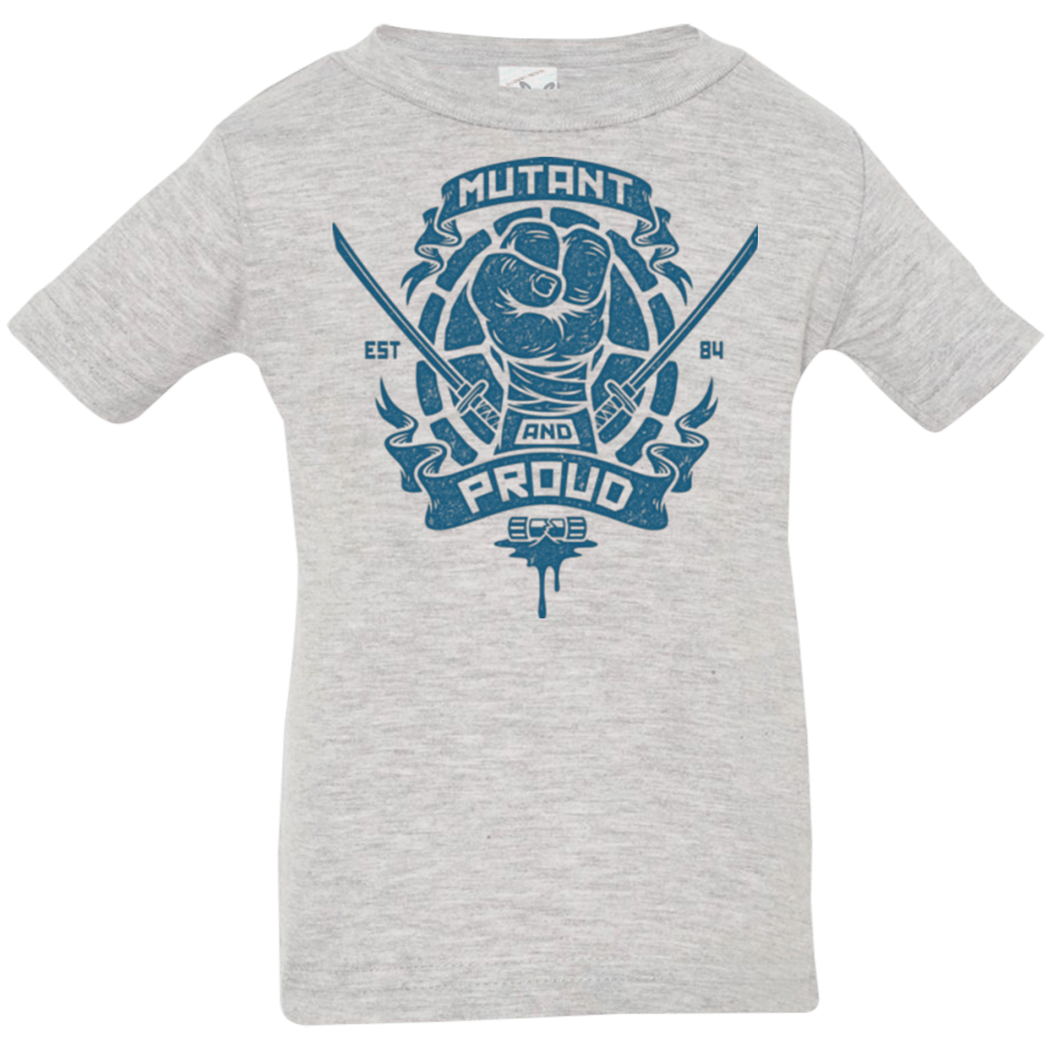 T-Shirts Heather / 6 Months Mutant and Proud Leo Infant PremiumT-Shirt