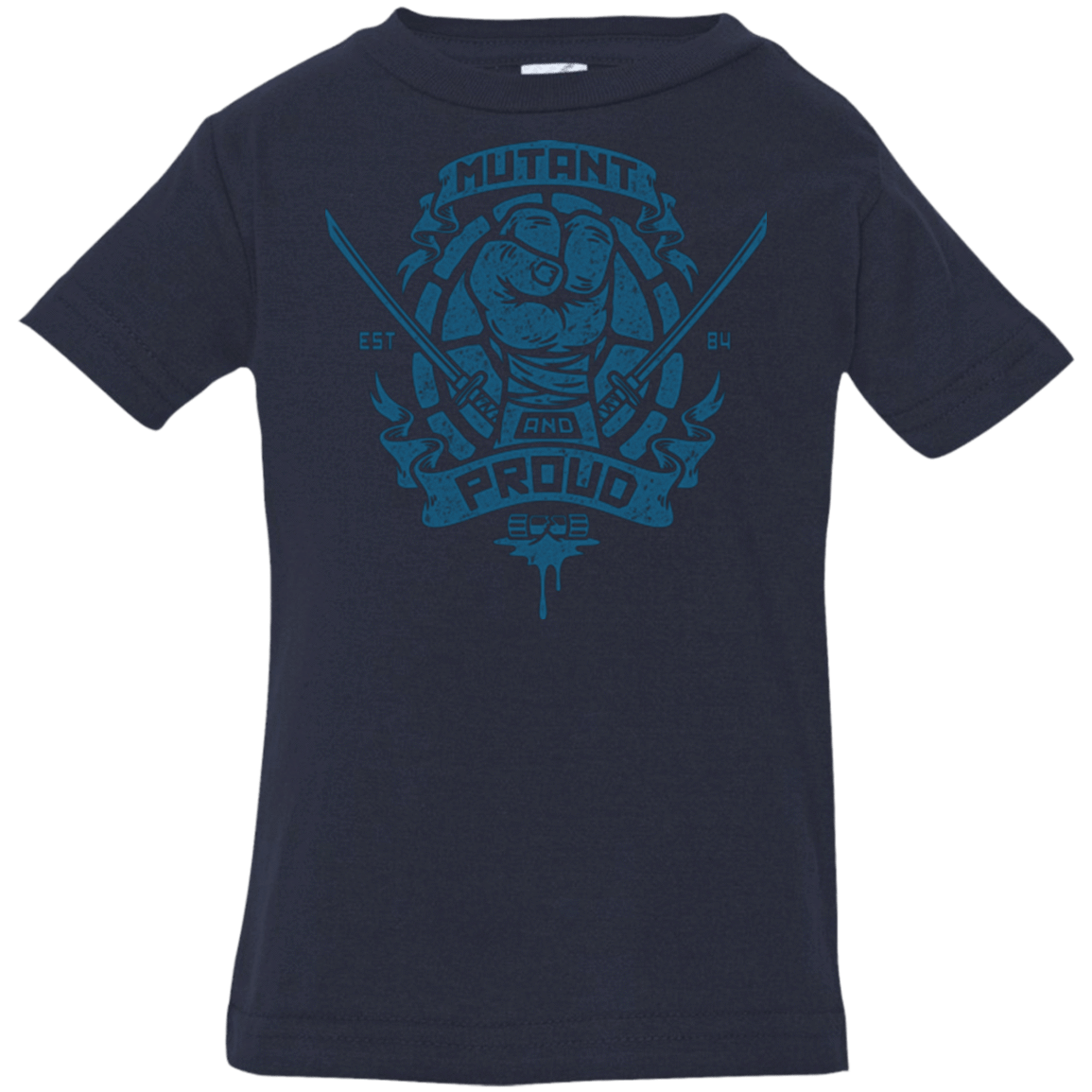 T-Shirts Navy / 6 Months Mutant and Proud Leo Infant PremiumT-Shirt