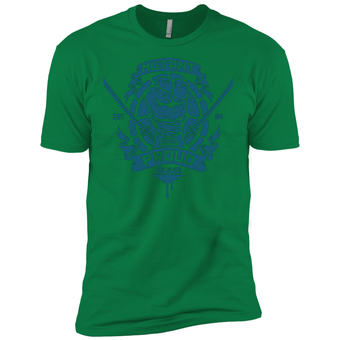 T-Shirts Kelly Green / X-Small Mutant and Proud Leo Men's Premium T-Shirt