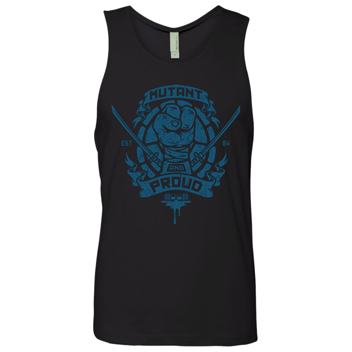 T-Shirts Black / Small Mutant and Proud Leo Men's Premium Tank Top
