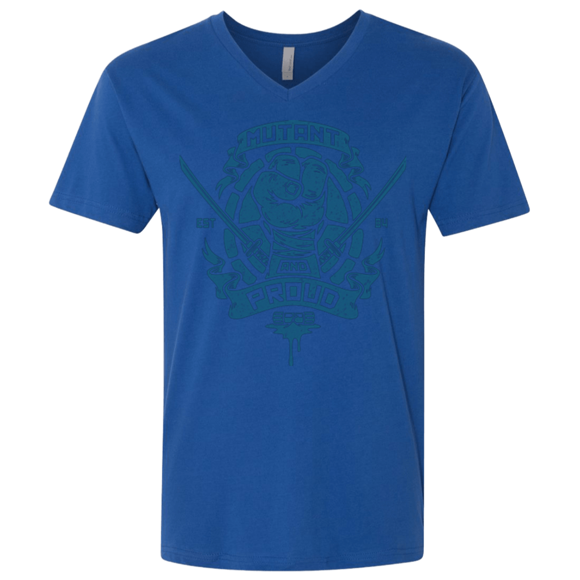 T-Shirts Royal / X-Small Mutant and Proud Leo Men's Premium V-Neck