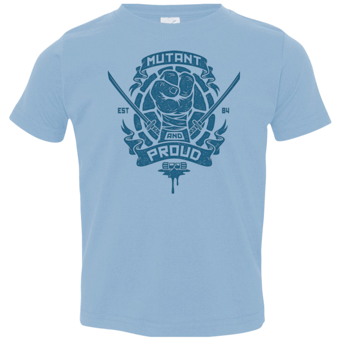 T-Shirts Light Blue / 2T Mutant and Proud Leo Toddler Premium T-Shirt