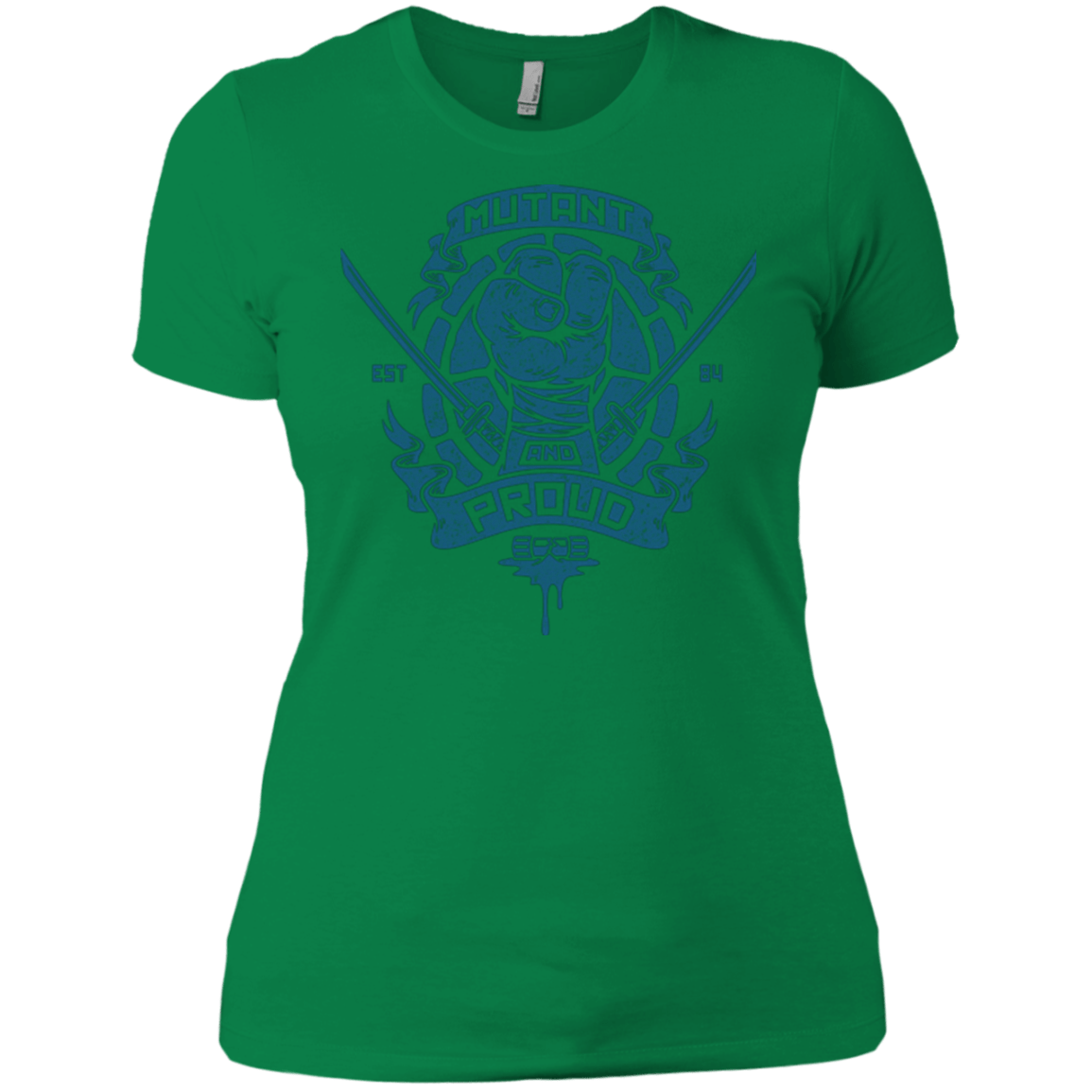 T-Shirts Kelly Green / X-Small Mutant and Proud Leo Women's Premium T-Shirt