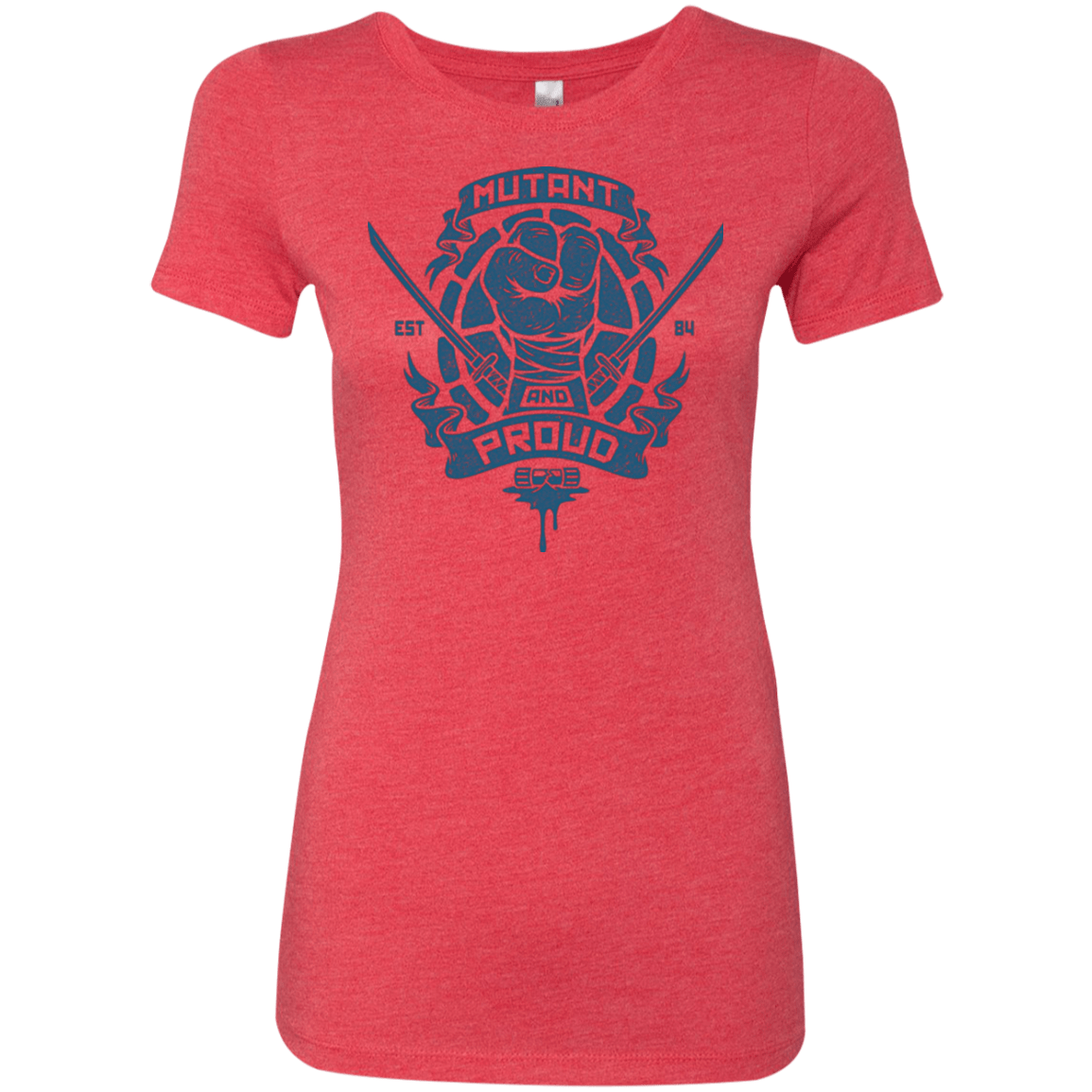 T-Shirts Vintage Red / Small Mutant and Proud Leo Women's Triblend T-Shirt