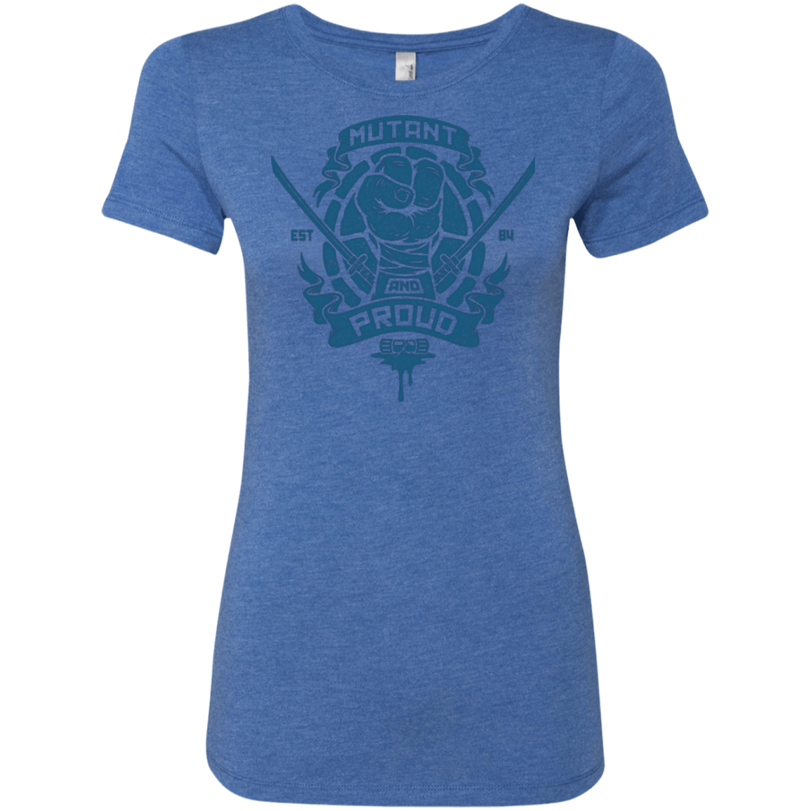 T-Shirts Vintage Royal / Small Mutant and Proud Leo Women's Triblend T-Shirt