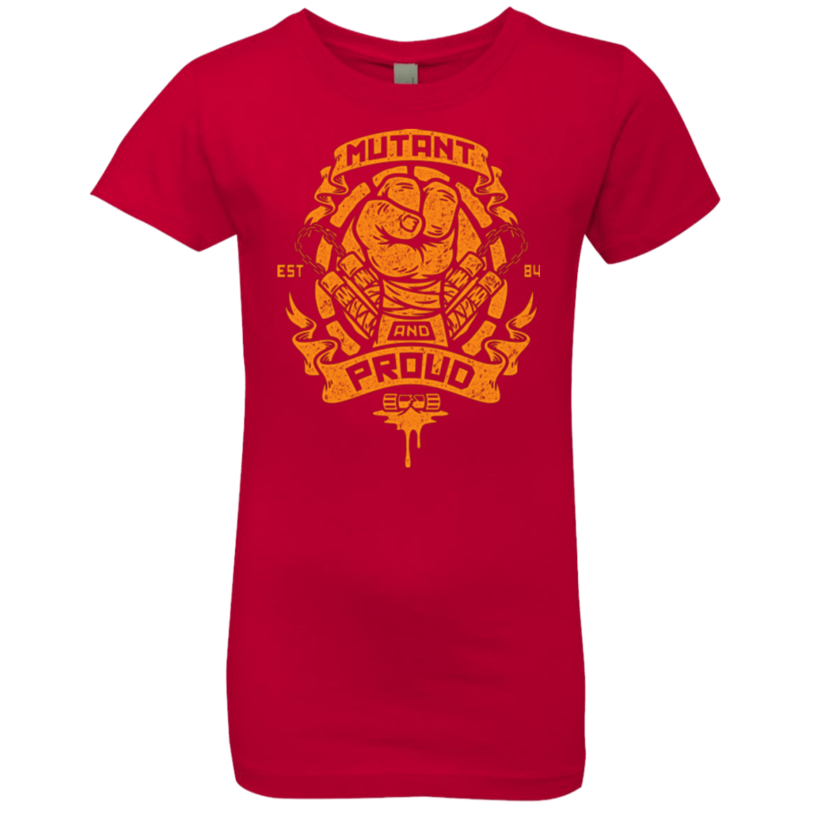 T-Shirts Red / YXS Mutant and Proud Mikey Girls Premium T-Shirt